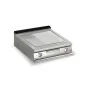 BARON - Plancha électrique - Plaque chrome dur - 1/3 Rainurée - Largeur 800 mm - Gamme QUEEN 900