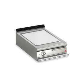 BARON - Plancha électrique - Plaque chrome dur lisse - Largeur 600 mm - Gamme QUEEN 900