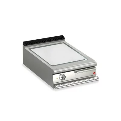 BARON - Plancha électrique - Plaque chrome dur lisse - Largeur 600 mm - Gamme QUEEN 900