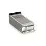 BARON - Plancha électrique - Plaque chrome dur rainurée - Largeur 400 mm - Gamme QUEEN 900