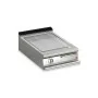 BARON - Plancha électrique - Plaque chrome dur rainurée - Largeur 600 mm - Gamme QUEEN 900