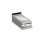 BARON - Plancha gaz - Plaque chrome dur lisse - Largeur 400 mm - Gamme QUEEN 900