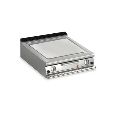 BARON - Plancha gaz - Plaque chrome dur lisse - Largeur 800 mm - Gamme QUEEN 900