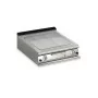 BARON - Plancha gaz - Plaque chrome dur rainurée - Largeur 800 mm - Gamme QUEEN 900