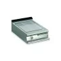 BARON - Top plancha électrique - Plaque rainurée 27,5 dm² - Chrome dur - L. 600 mm - 505x490 - Gamme QUEEN 700