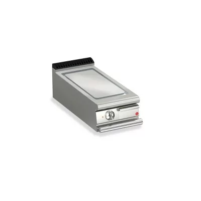 BARON - Top plancha électrique - Plaque lisse 17,3 dm² - AISI 430 - L. 400 mm - 305x490 - Gamme QUEEN 700