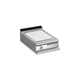 BARON - Top plancha électrique - Plaque lisse 27,5 dm² - AISI 430 - L. 600 mm - 505x490 - Gamme QUEEN 700
