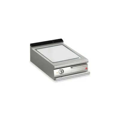 BARON - Top plancha électrique - Plaque lisse 27,5 dm² - AISI 430 - L. 600 mm - 505x490 - Gamme QUEEN 700