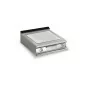 BARON - Top plancha électrique - Plaque lisse 37,3 dm² - AISI 430 - L. 800 mm - 705x490 - Gamme QUEEN 700