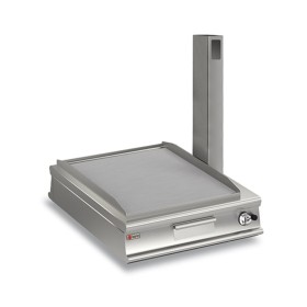 BARON - Top plancha gaz - Lisse chrome dur - Largeur 900 mm - Gamme QUEEN 1100 - 15 kW