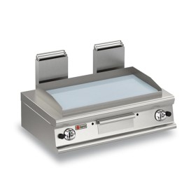 BARON - Top plancha gaz - Lisse chrome dur - Largeur 900 mm - Gamme QUEEN 1100 - 9,5 kW