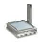 BARON - Top plancha gaz - Rainurée chrome dur - Largeur 900 mm - Gamme QUEEN 1100