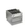 BARON - Fourneau gaz 4 feux vifs sur four électrique traversant - Gamme 1100