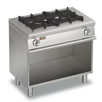 BARON - Plaque de cuisson - 2 feux vifs sur baie libre - Gamme 1100 - 15,7 kW