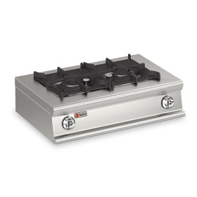 BARON - Plaque de cuisson - Top 2 feux vifs - Gamme 1100 - 15,7 kW