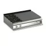 BARON - Plaque de cuisson - Top 2 feux vifs + plaque coup de feu - Gamme QUEEN 900