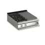 BARON - Plaque de cuisson - Top 2 feux vifs gaz + 1/2 plaque coup de feu - Gamme QUEEN 900