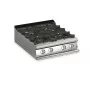 BARON - Plaque de cuisson - Top 4 feux vifs + 1/2 plaque coup de feu - Gamme QUEEN 900 - 23,2 kW