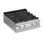BARON - Plaque de cuisson - Top 4 feux vifs + 1/2 plaque coup de feu - Gamme QUEEN 900 - 29,2 kW