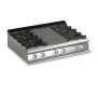 BARON - Plaque de cuisson - Top 4 feux vifs gaz + 1/2 plaque coup de feu - Gamme QUEEN 900