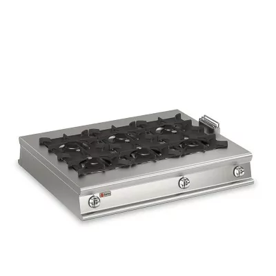 BARON - Plaque de cuisson - Top 6 feux vifs gaz - Gamme 1100