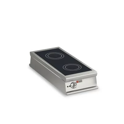 BARON - Plaque de cuisson à induction - 2 zones - Gamme 1100 - L. 450 mm