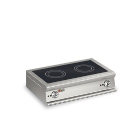 BARON - Plaque de cuisson à induction - 2 zones - Gamme 1100 - L. 900 mm