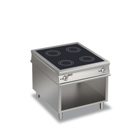 BARON - Plaque de cuisson à induction sur placard ouvert - 4 zones - Gamme 1100