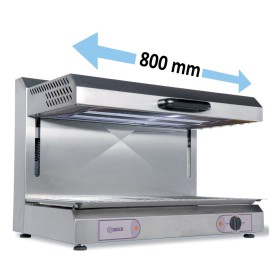 NOSEM - Salamandre électrique à plafond mobile - Grille 740 x 375 mm - 400 V - 4,5 kW - 2 zones