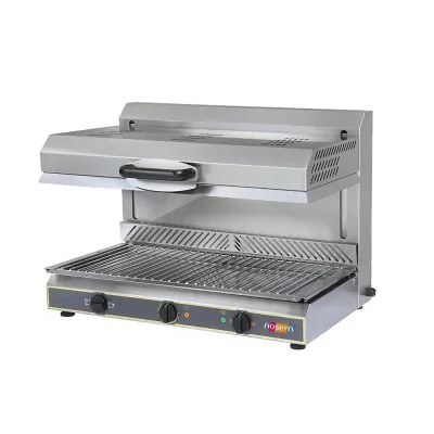 NOSEM - Salamandre électrique à plafond mobile - Grille 740 x 375 mm - 400 V - 4,5 kW - 3 zones
