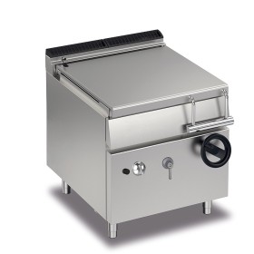 BARON - Sauteuse gaz à cuve basculante - 43 litres - Gamme QUEEN 700