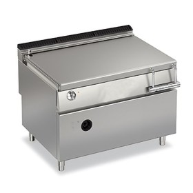 BARON - Sauteuse gaz compacte à relevage motorisé - 120 litres - Gamme QUEEN 900