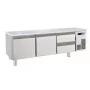 BARON - Soubassement réfrigéré sans dessus - 2 tiroirs + 2 portes - 220 L - Gamme 650