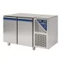 DALMEC - Table réfrigérée négative sans dessus -18/-22°C - 230 L - 2 portes pleines - Sans groupe logé