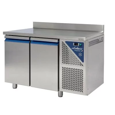 DALMEC - Table réfrigérée négative avec dosseret -18/-22°C - 300 L - 2 portes - Avec groupe logé