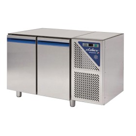DALMEC - Table réfrigérée négative sans dessus -18/-22°C - 300 L - 2 portes - Avec groupe logé