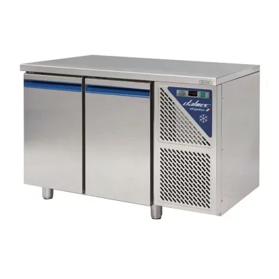 DALMEC - Table réfrigérée négative sans dosseret -18/-22°C - 300 L - 2 portes - Sans groupe logé