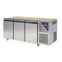 DALMEC - Table réfrigérée négative sans dessus -18/-22°C - 460 L - 3 portes - Sans groupe logé