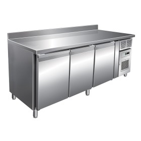 DALMEC - Desserte snack avec dosseret - 3 portes - 386 L - Groupe logé