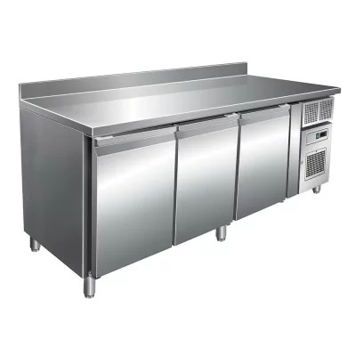 DALMEC - Desserte snack avec dosseret - 3 portes - 386 L - Groupe logé