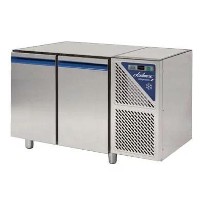 DALMEC - Table réfrigérée positive - 0/+10°C - 300 L - 2 portes - Sans dessus - Sans groupe logé