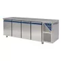 DALMEC - Table réfrigérée positive 0/+10°C - 630 L - 4 portes - Groupe logé