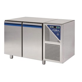 DALMEC - Table réfrigérée positive 0/+10°C - 230 L - Sans dessus - 2 portes - Sans groupe logé