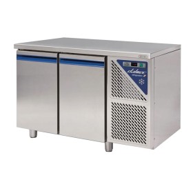 DALMEC - Table réfrigérée positive 0/+10°C - 300 L - 2 portes - Sans dessus - Avec groupe logé