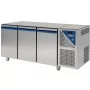 DALMEC - Table réfrigérée négative sans dessus -18/-22°C - 606 L - 3 portes pleines - Sans groupe logé