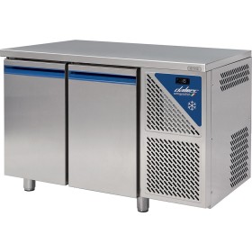 DALMEC - Table réfrigérée négative sans dosseret -18/-22°C - 396 L - 2 portes pleines - Sans groupe logé