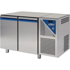 DALMEC - Table réfrigérée positive - Sans groupe - 396 L - 2 portes pleines - P. 800 - 600x400 - Sans dessus
