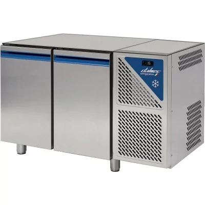 DALMEC - Table réfrigérée positive - Sans groupe - 396 L - 2 portes pleines - P. 800 - 600x400 - Sans dessus