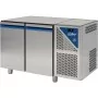 DALMEC - Table réfrigérée positive - Sans groupe - 396 L - 2 portes pleines - P. 800 - 600x400 - Sans dessus