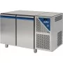 DALMEC - Table réfrigérée positive 0/+10°C - 396 L - 2 portes pleines - Prof. 800 - 600 x 400 - Sans dessus